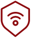 Icon depicting residential security camera services for rural home safety