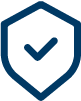 Icon symbolizing protective services ensuring secure rural communications.