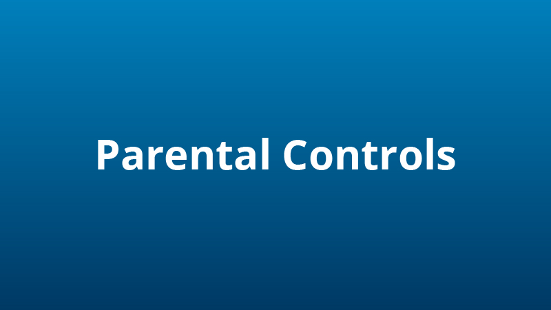 Parental control settings ensuring safe viewing experiences for families.